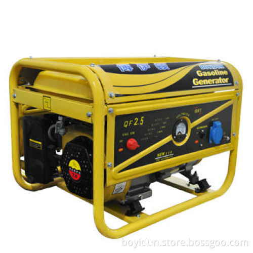 2.5kW Portable Gasoline Generator, 168f-1, 100% Copper Line